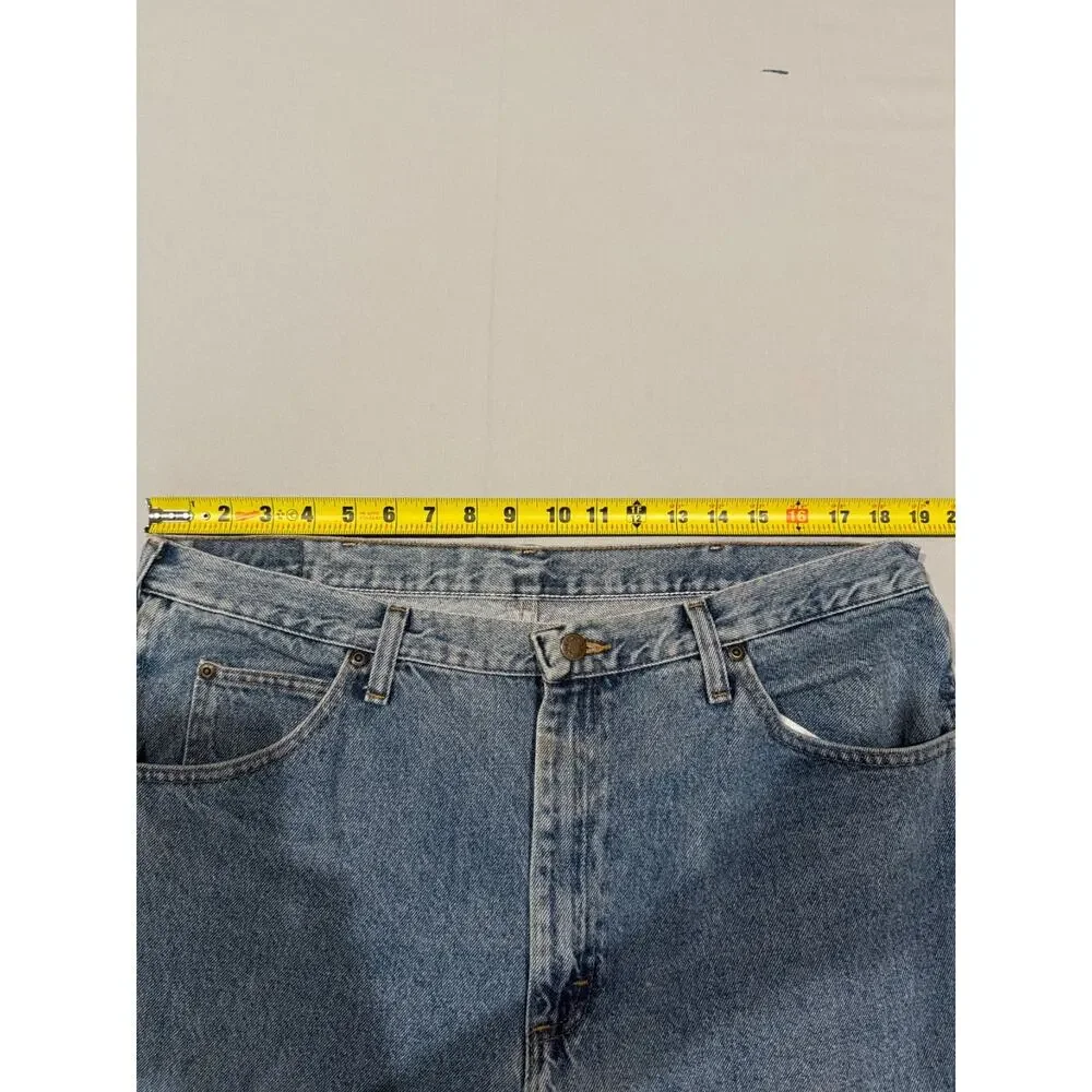 Wrangler Authentics 96501DS Jeans Mens 38x32 Regular Fit 100% Cotton Blue